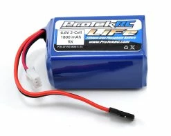 Protek RC LiFe Kyosho & Tekno Hump Receiver Battery Pack (6.6V/1800mAh) (w/Balancer Plug)