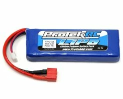 Protek RC 2S LiPo 20C Battery (7.4V/2100mAh) (Receiver Battery) W/T-Style Connector