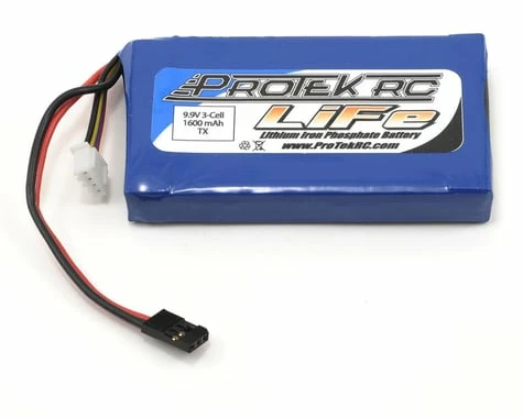 Protek RC LiFe 3PK/M11 Car Transmitter Battery Pack (9.9V/1600mAh)