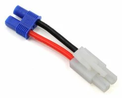 Protek RC EC3 Style To Large Tamiya Style Plug Adapter (Female EC3/Male Tamiya)