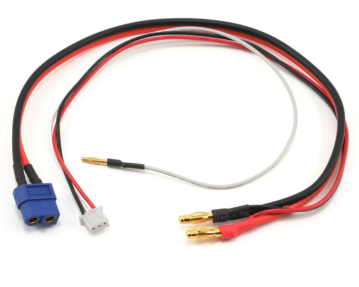Protek RC 2S Charge/Balance Adapter Cable (XT60 Plug To 4mm Bullet Connector)