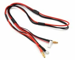 Protek RC Ceiver Balance Charge Lead (2S To 4mm Banana W/6S Adapter)