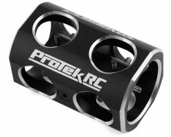 Protek RC Aged Aluminum 1/10 Pinion Gear Caddy