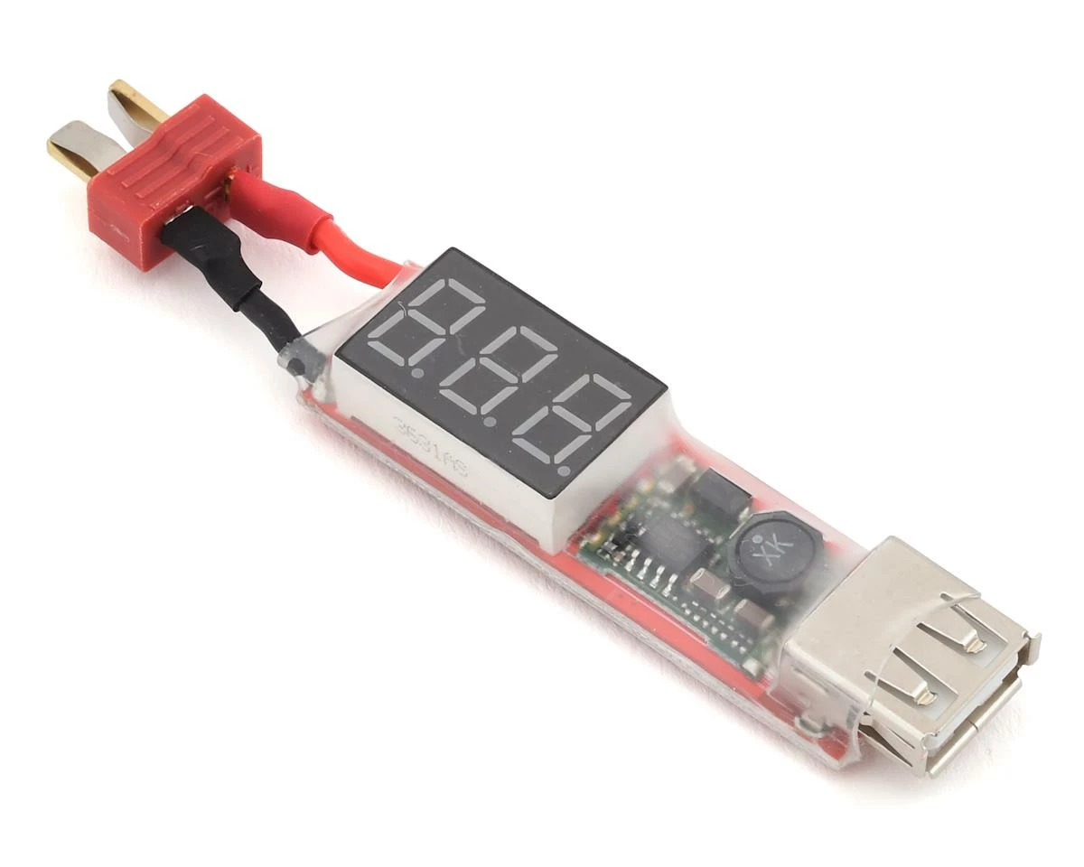 RC4WD 2S-6S USB Charging Adapter W/"T" Style Plug