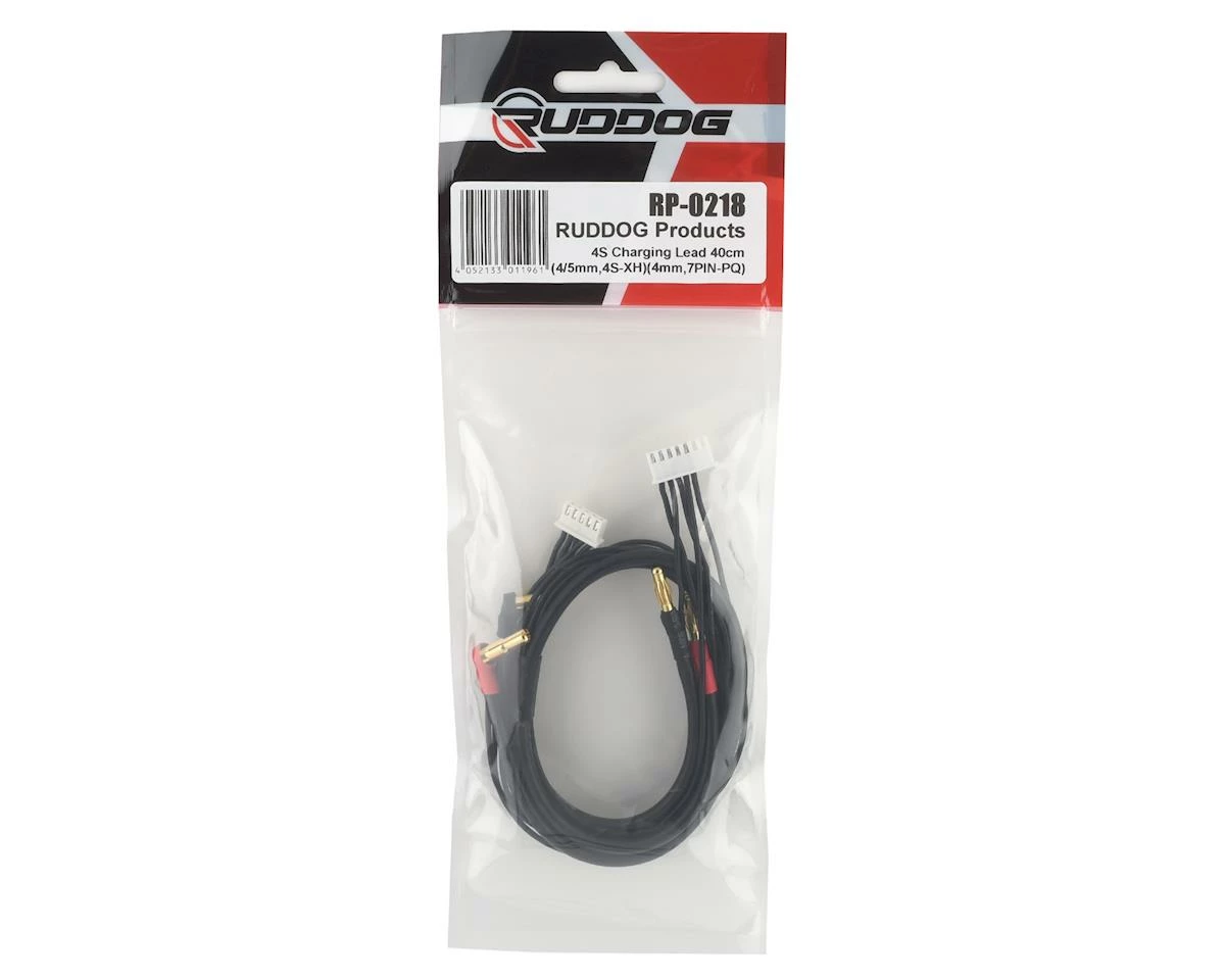 Ruddog 4S Charge Lead W/4-5mm Stepped Bullets (40cm) (7 Pin-PQ) - Image 2