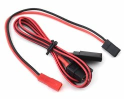 Ruddog Receiver/Transmitter Charge Lead W/XT60 & JR To Female JST Adapter (Sanwa/Futaba)