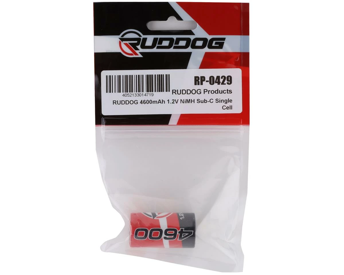 Ruddog NiMH Sub-C Single Cell Battery (1.2V/4600mAh) - Image 2