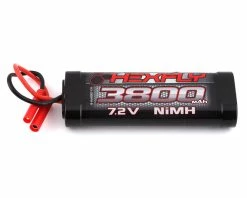 Redcat 6-Cell NiMH Battery W/Banana 4.0 Connector (7.2V/3800mAh)