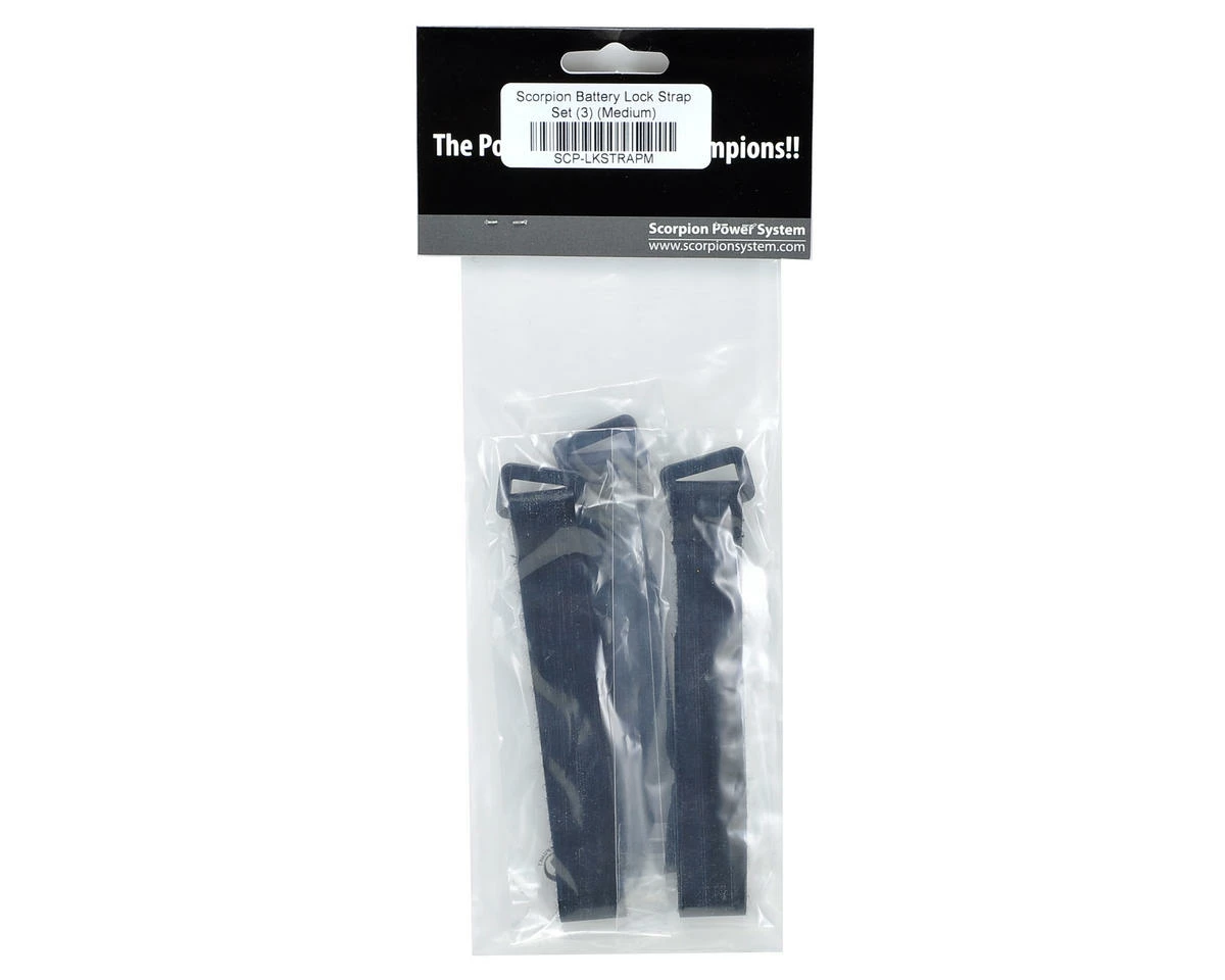 Scorpion Battery Lock Strap Set (3) (Medium) - Image 2