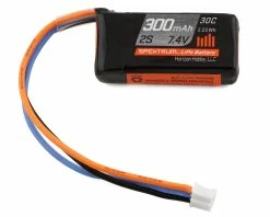 Spektrum RC 2S 30C LiPo Battery Pack W/PH Connector (7.4V/300mAh)