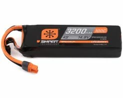 Spektrum RC 4S Smart LiPo 100C Battery Pack (14.8V/3200mAh) W/IC3 Connector