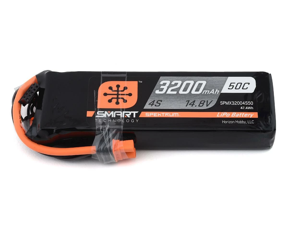Spektrum RC 4S Smart LiPo Battery Pack (14.8V/3200mAh) W/IC3 Connector