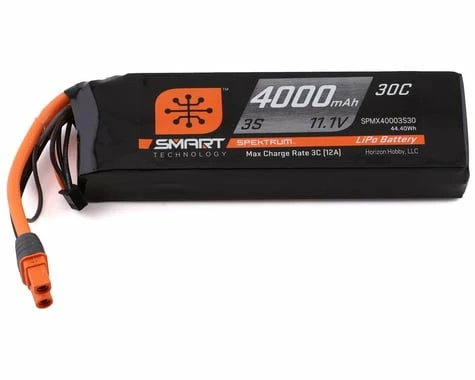 Spektrum RC 3S Smart LiPo Battery Pack W/IC3 Connector (11.1V/4000mAh)