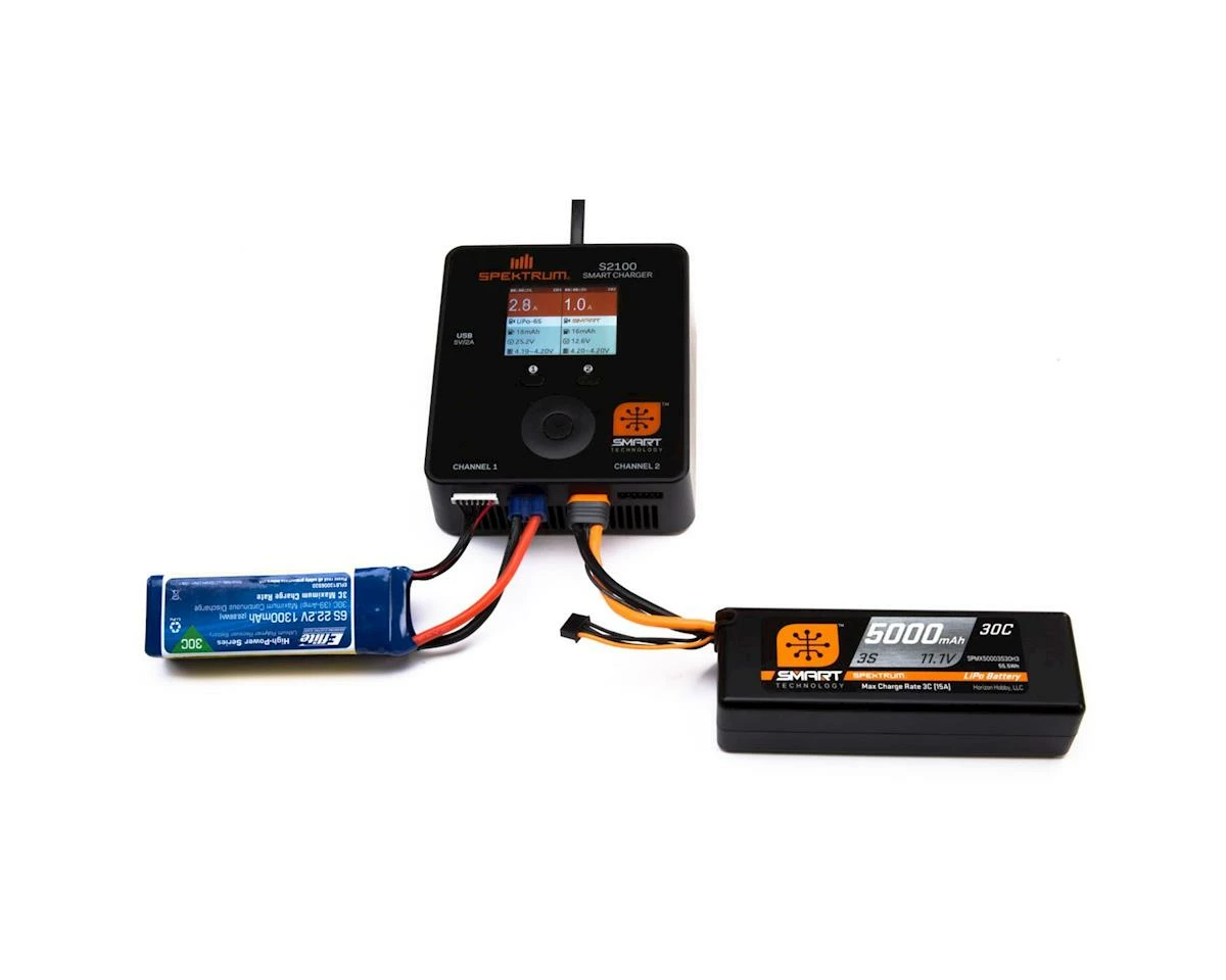 Spektrum RC 2S Smart LiPo Hard Case Battery Pack W/IC3 Connector (7.4V/5000mAh) - Image 3