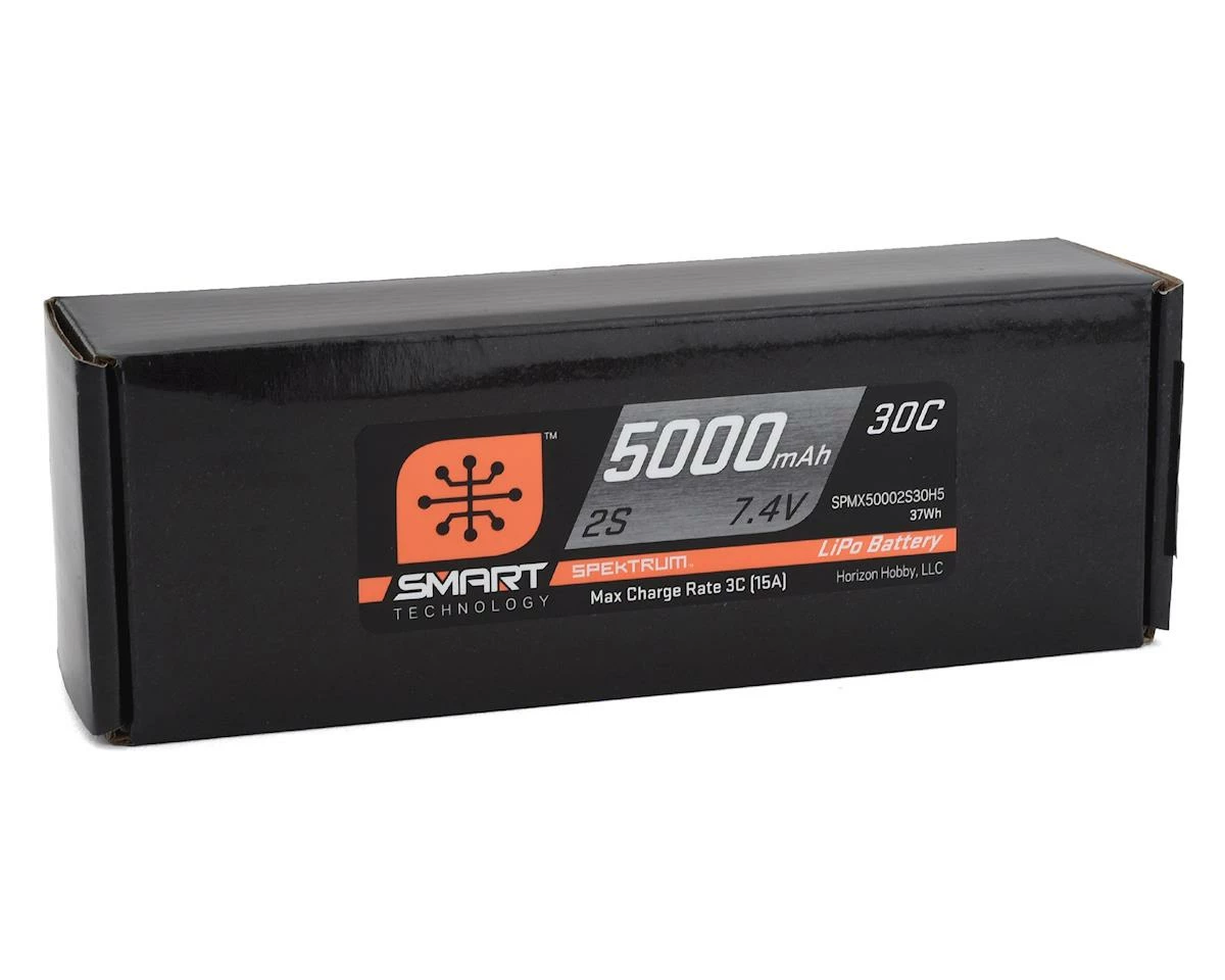 Spektrum RC 2S Smart LiPo Hard Case Battery Pack W/IC5 Connector (7.4V/5000mAh) - Image 2
