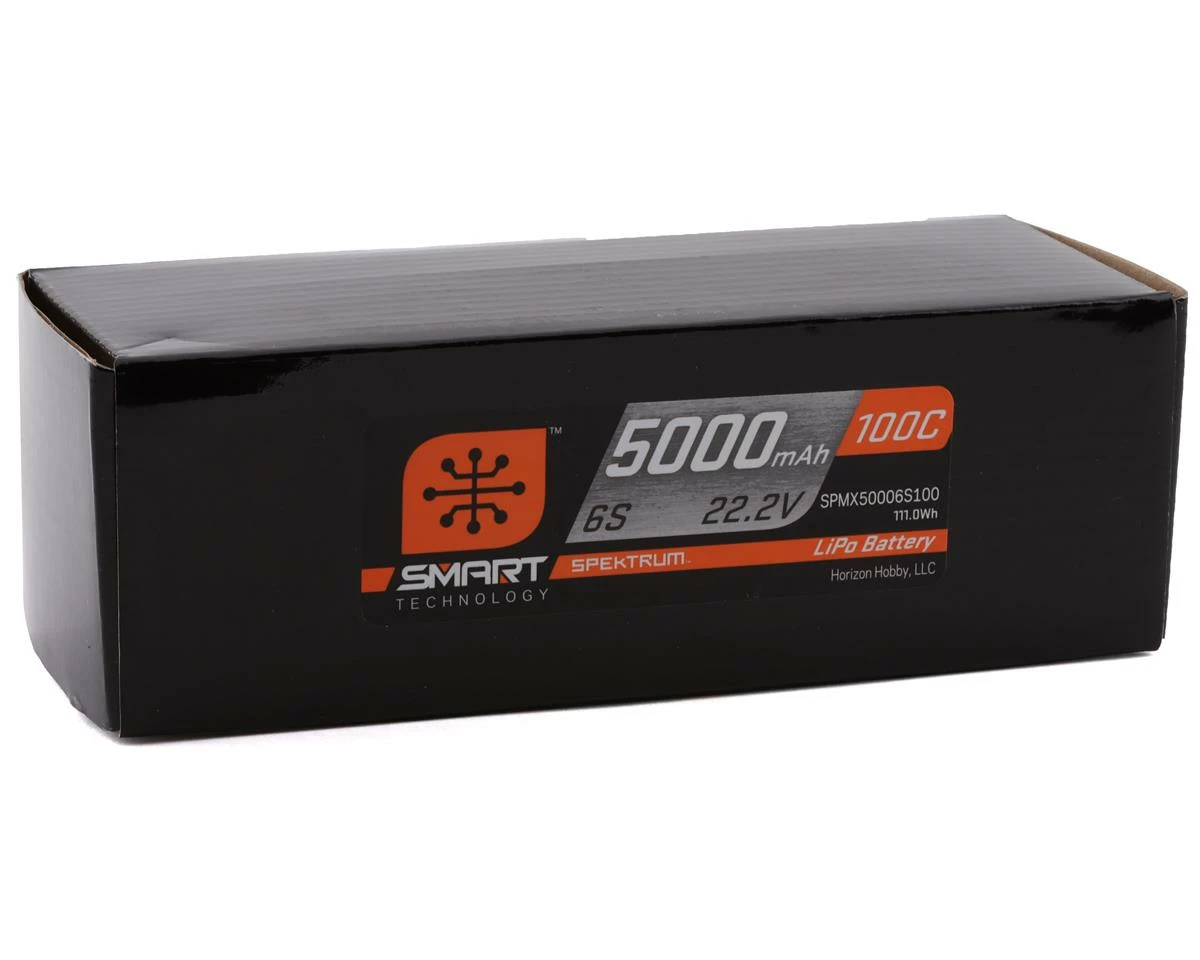 Spektrum RC 6S Smart LiPo 100C Battery Pack W/IC5 Connector (22.2V/5000mAh) - Image 2