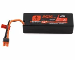 Spektrum RC 3S Smart G2 LiPo 30C Battery Pack W/IC3 Connector (11.1V/5000mAh)