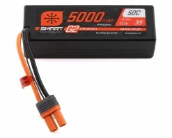 Spektrum RC 3S Smart G2 LiPo 50C Battery Pack (11.1V/5000mAh) W/IC5 Connector