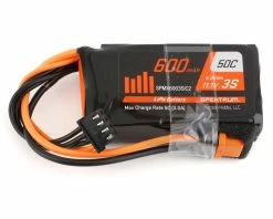 Spektrum RC 3S 50C LiPo Battery W/IC2 Connector (11.1V/600mAh)