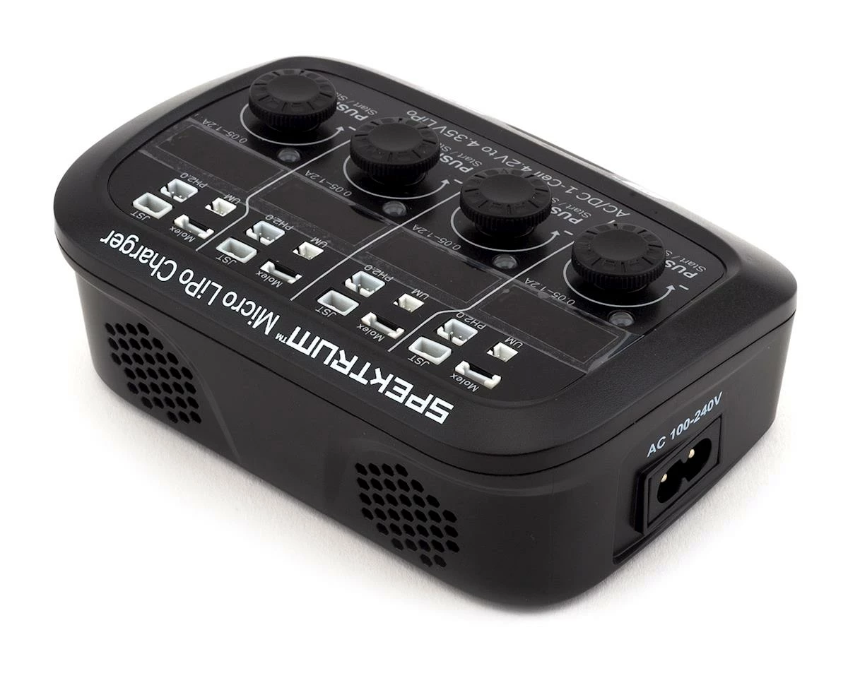 Spektrum RC 44 AC/DC 1S LiPo Smart Charger - Image 2