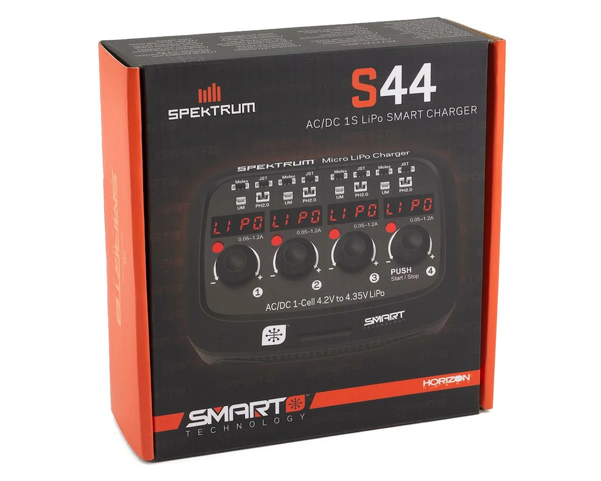 Spektrum RC 44 AC/DC 1S LiPo Smart Charger - Image 4