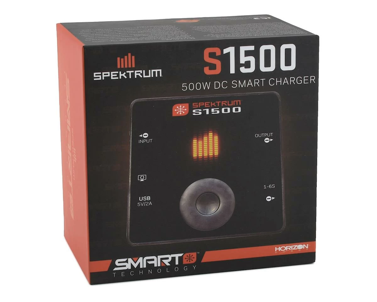 Spektrum RC 1500 DC LiPo Smart Charger (20A/500W) - Image 3