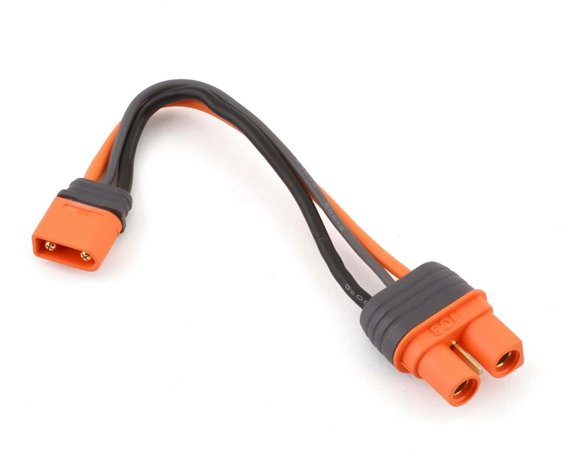 Spektrum RC 6" IC3 Battery To IC2 Device SMART Battery Adapter Cable
