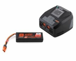 Spektrum RC Art G2 PowerStage 4S Bundle W/Two 2S Smart LiPo Batteries (5000mAh)