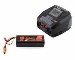 Spektrum RC Art G2 PowerStage 8S Bundle W/Two 4S Smart LiPo Batteries (5000mAh)