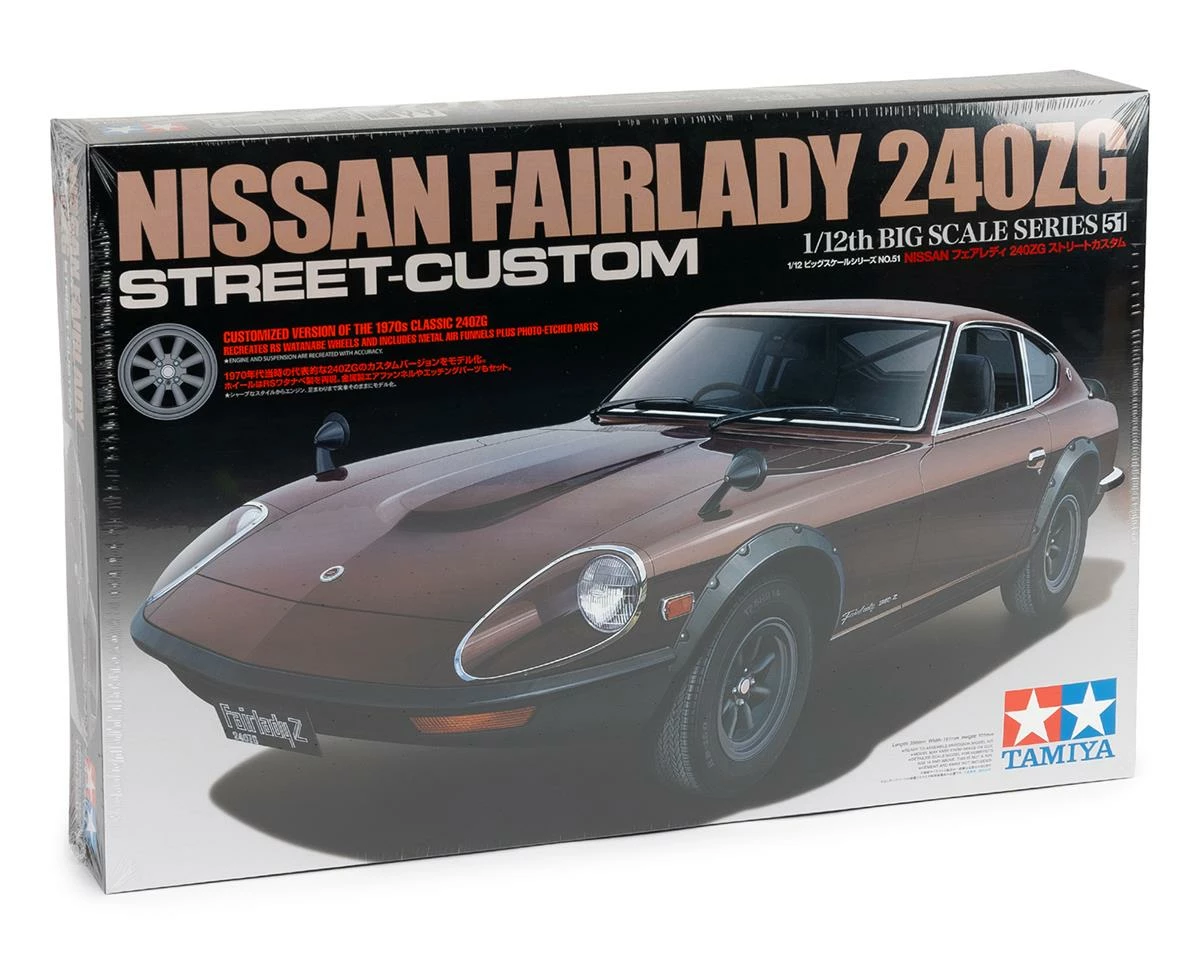 Tamiya Nissan Fairlady 240ZG Street Custom 1/12 Model Car Kit - Image 2