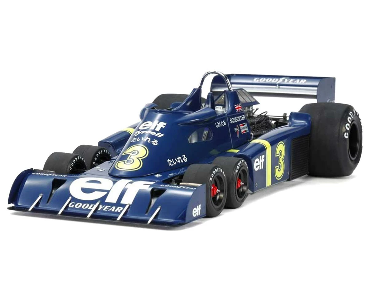 Tamiya 1/20 Tyrrell P34 Six-Wheeler Plastic Model Kit W/Photo-Etched Parts
