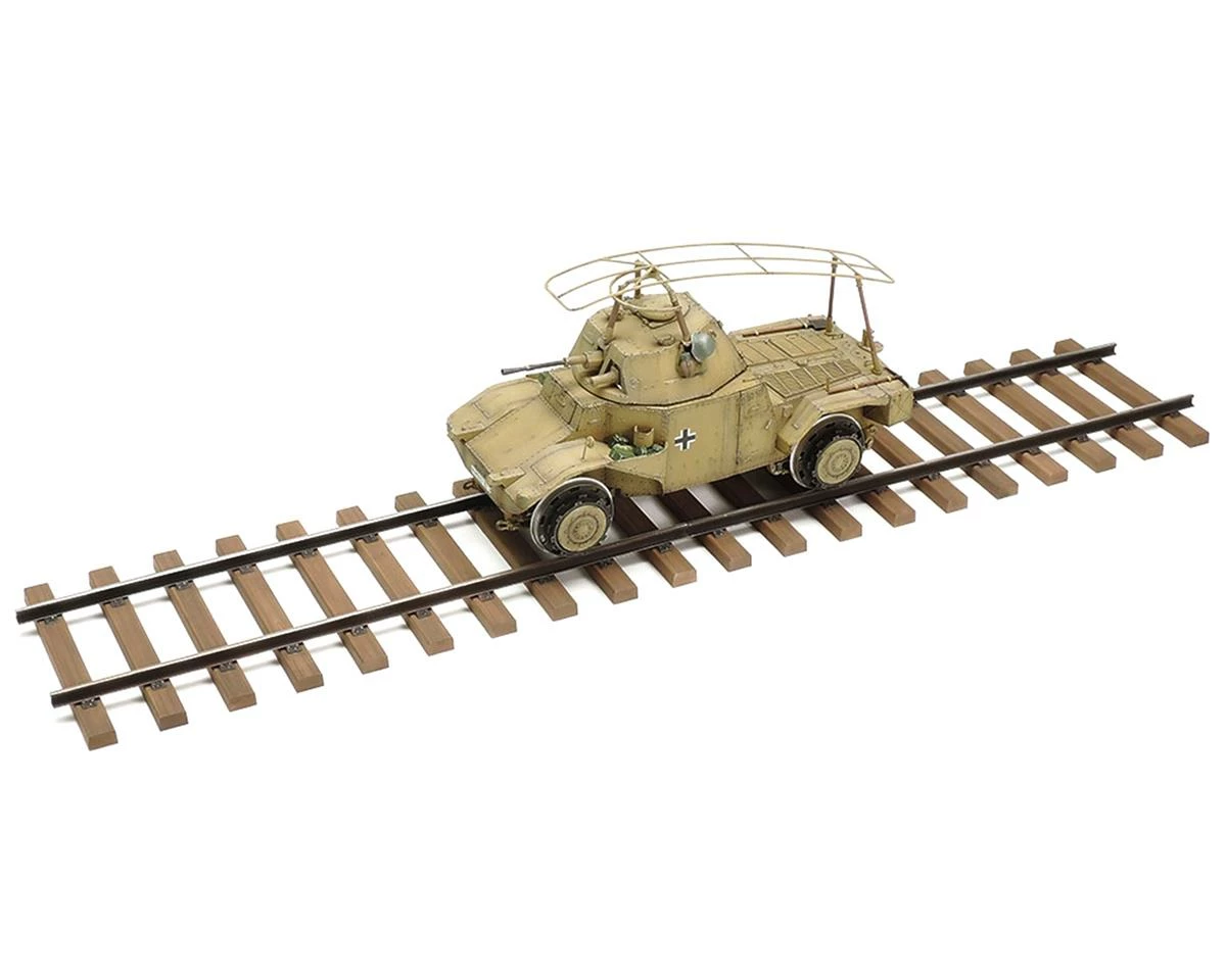 Tamiya P204(f) German Armored Railway Vehicle 1/35 Model Kit - Image 3