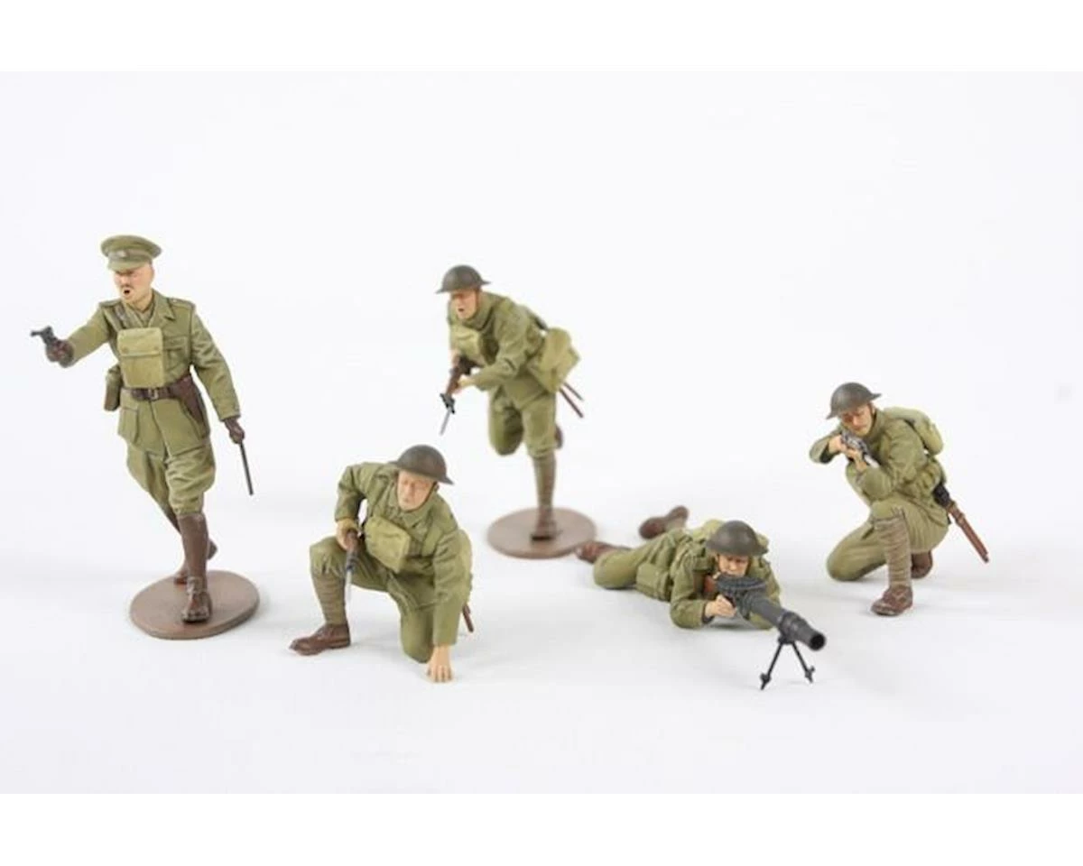 Tamiya 1/35 WWI British Infantry Figures (5) - Image 2