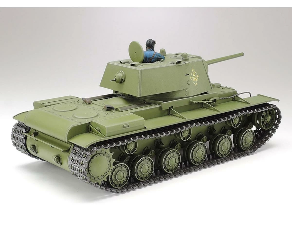 Tamiya KV-1 Russian Heavy 1/35 Model Tank Kit (1941 Early Production) - Image 2