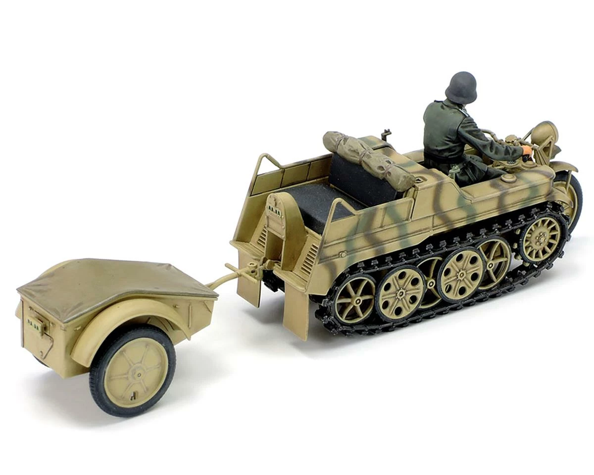 Tamiya German Sd.Kfz.2 Kettenkraftrad 1/35 Model Kit (Mid Production) - Image 3