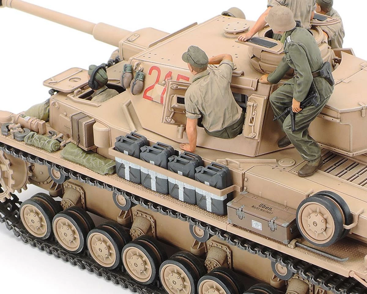 Tamiya German Tank Panzerkampfwagen IV Ausf. G 1/35 Model Tank Kit (Early Production) - Image 5