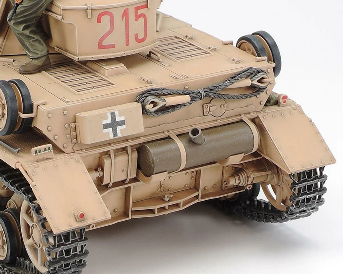 Tamiya German Tank Panzerkampfwagen IV Ausf. G 1/35 Model Tank Kit (Early Production) - Image 6