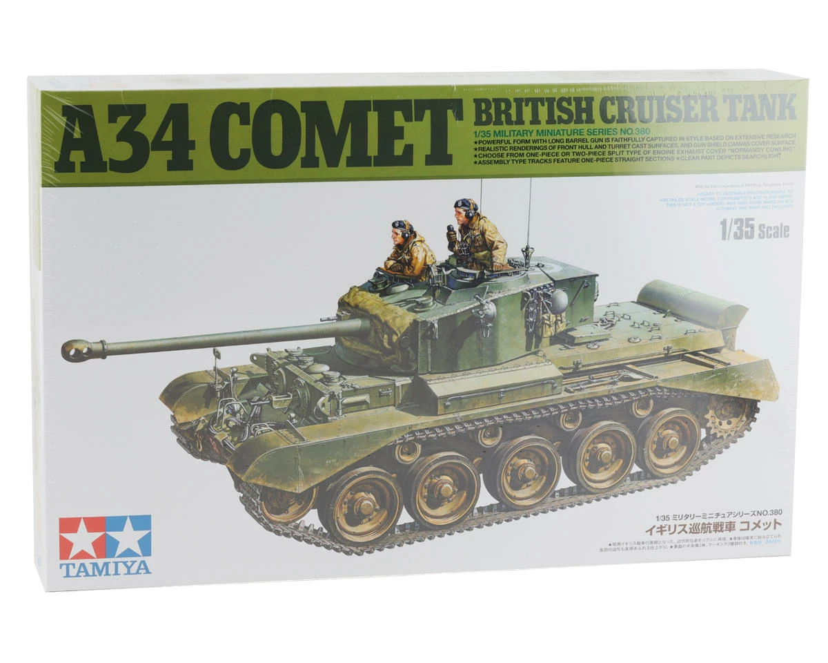 Tamiya 1/35 British Cruiser A34 Comet Tank Model Kit - Image 9