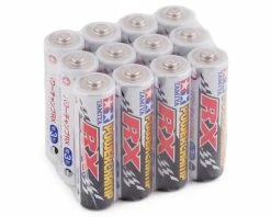 Tamiya AA Power Champ RX Alkaline Batteries (12)