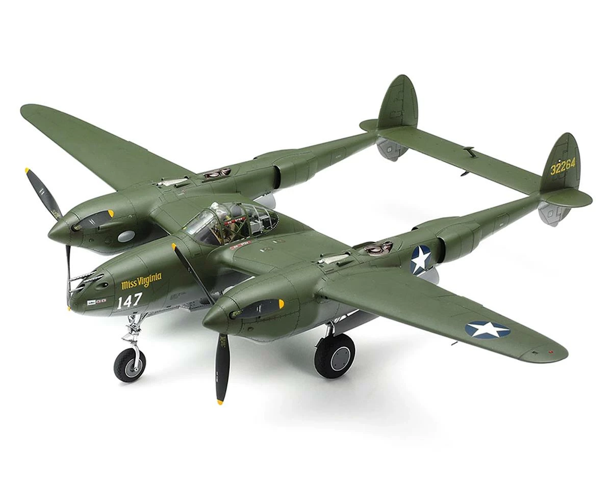 Tamiya 1/48 Lockheed P-38 F/G Lightning Airplane Model