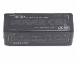 TEKIN Power Cell 4S Hard Case 120C Graphene LiPo Battery (15.2V/6500mAh) W/5mm Bullets