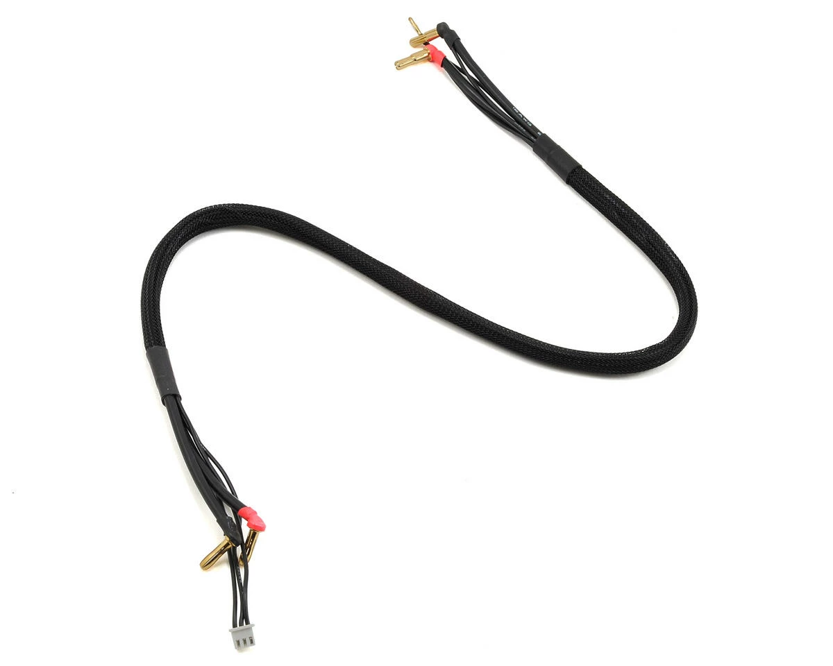 TQ WIRE 2S Charge Cable W/4mm & 5mm Bullet Connector (2')