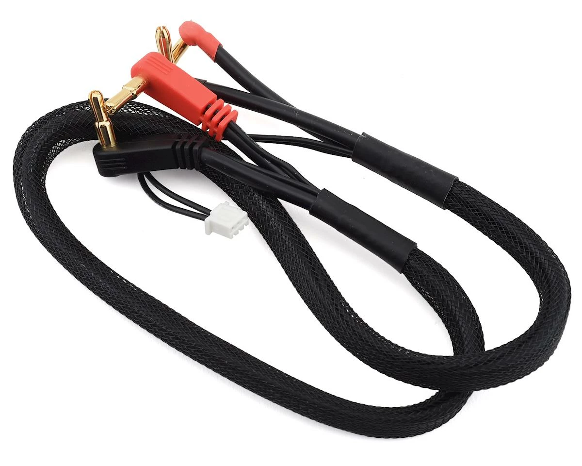 TQ WIRE 1S Charge Cable W/4mm & 5mm Bullet Connector (2')