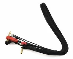 TQ WIRE Strain Relief 2S Charge Cable W/4mm & 5mm Bullet Connector (2')