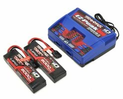 Traxxas EZ-Peak 3S "Completer Pack" Dual Multi-Chemistry Battery Charger W/Two Power Cell Batteries (5000mAh)