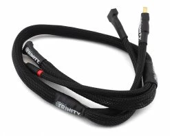 Trinity 4S Pro Charge Cables W/Deans Plug (Black)