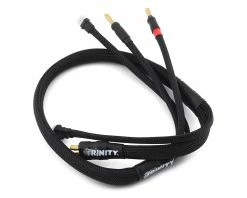 Trinity 2S Pro Charge Cables W/Deans Plug (Black)