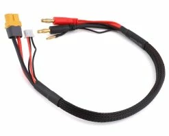 YEAH RACING 2S Charge/Balance Adapter Cable (XT60 Female To 4mm Bullets)