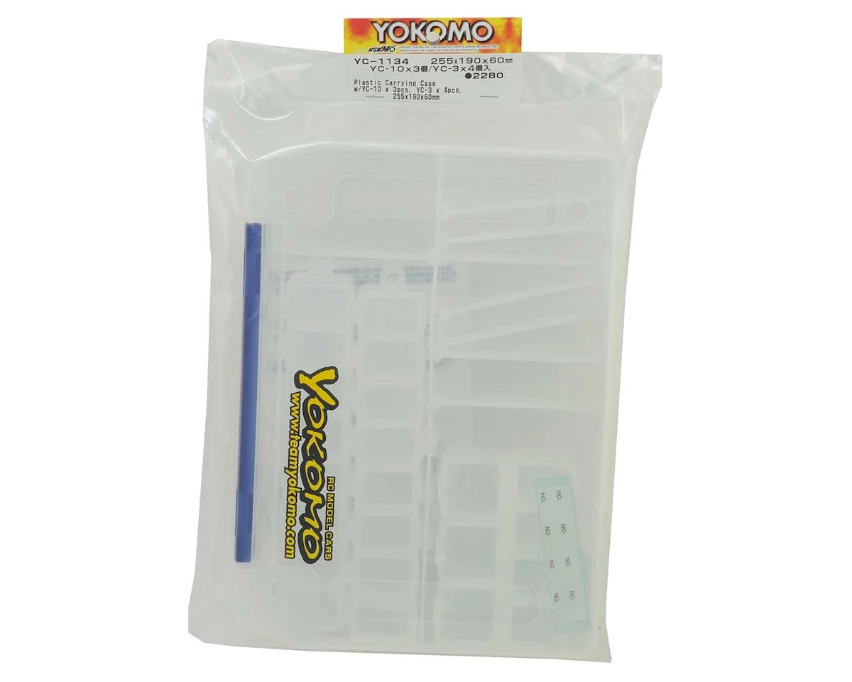 Yokomo Plastic Parts & Screws Carrying Case (255x190x60mm) - Image 4
