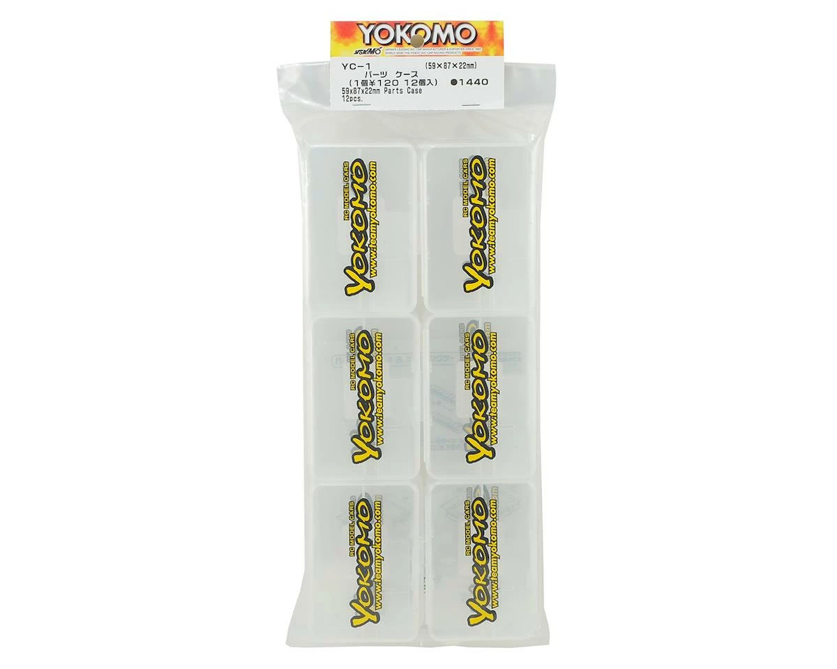 Yokomo Plastic Parts & Screws Carrying Case (12) (59x87x22mm) - Image 2